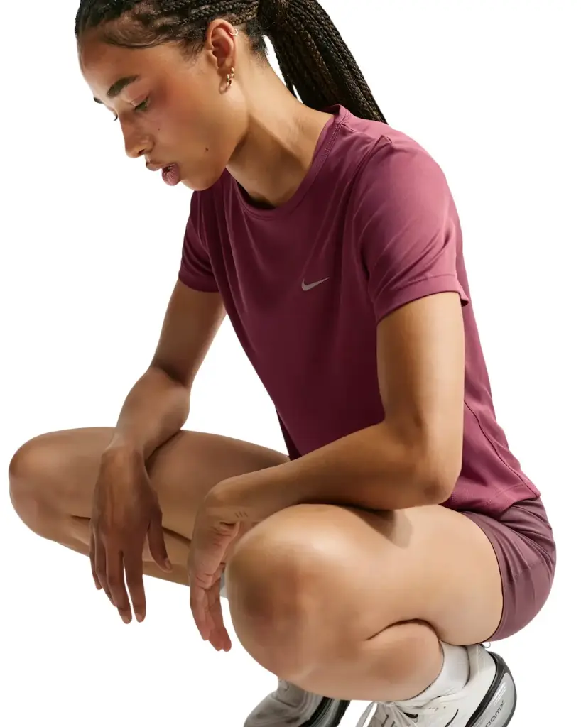 Nike Tempo Dri-Fit Laufshirt pink Damen  