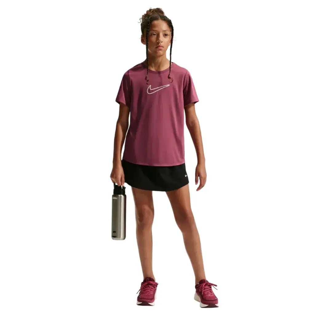 Nike One Tempo Dri-Fit Laufshirt pink Kinder