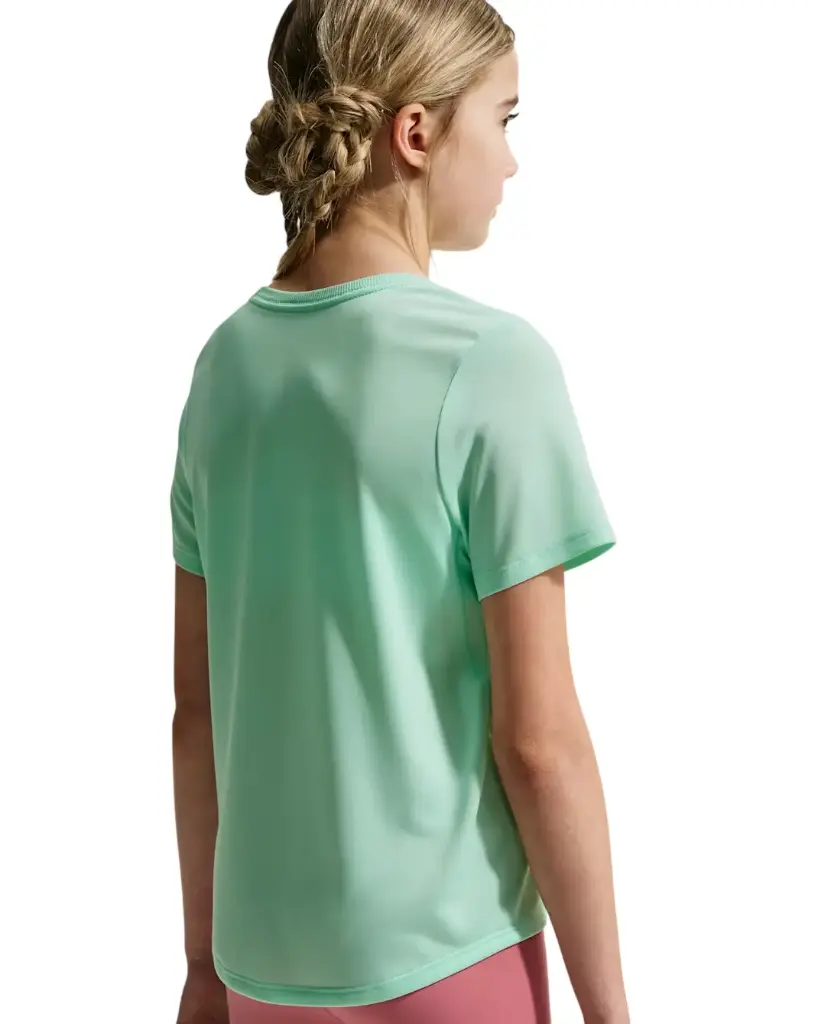 Nike One Tempo Dri-Fit Laufshirt grün Kinder
