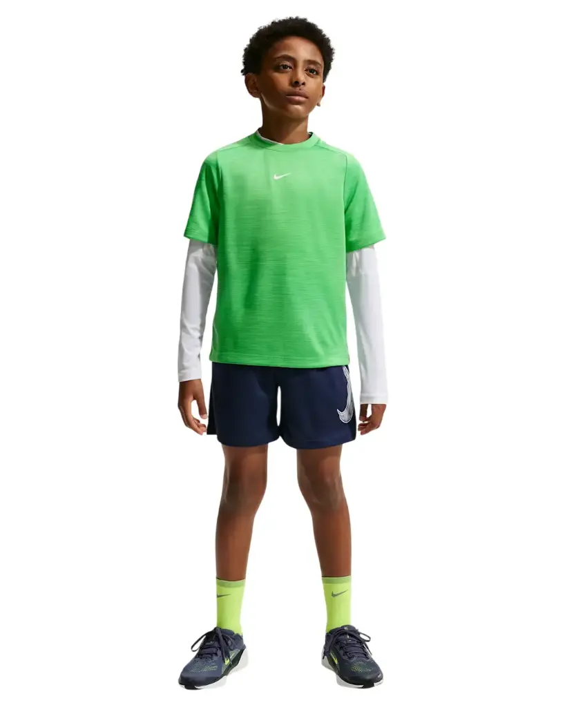 Nike Dri-Fit Multi T-Shirt grün Kinder