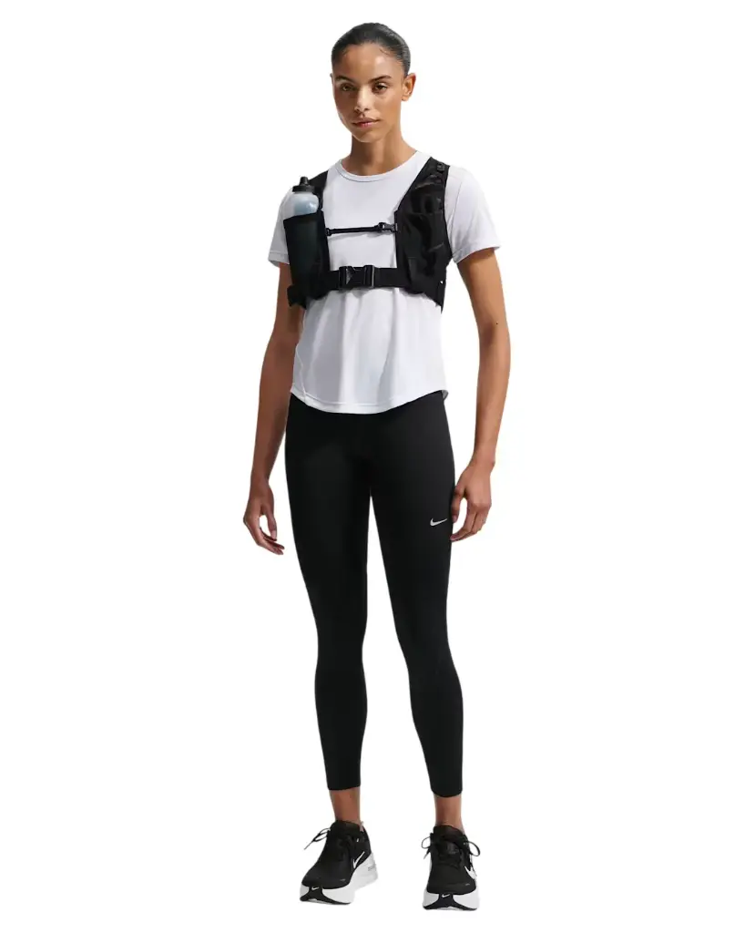 Nike Tempo Lauf-Leggings 7/8-Länge schwarz Damen