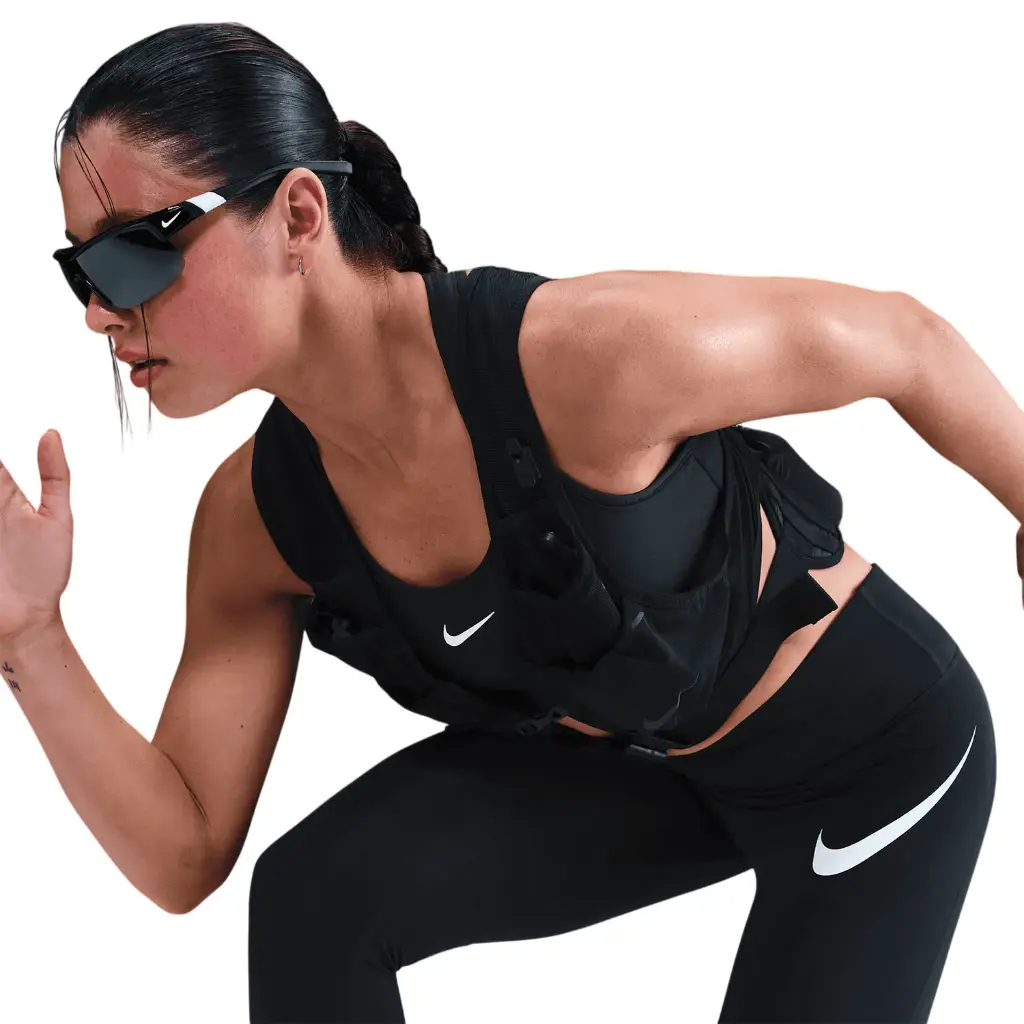 Nike Dri-Fit Tempo 7/8 Lauf-Leggings Damen schwarz