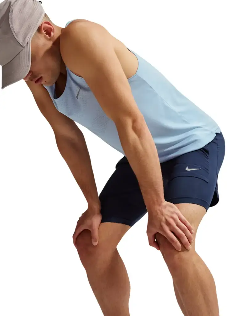 Nike Stride Dri-FIT Hybrid-Laufshorts blau