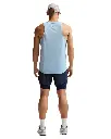 Nike Stride Dri-FIT Hybrid-Laufshorts blau