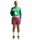 Nike Studio Fleece Short pink Damen 
