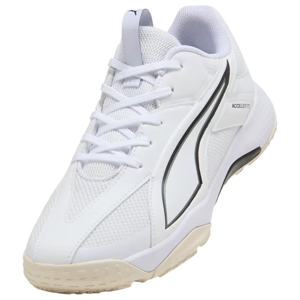 Puma Accelerate Jr 5 Handballschuhe weiß Kinder
