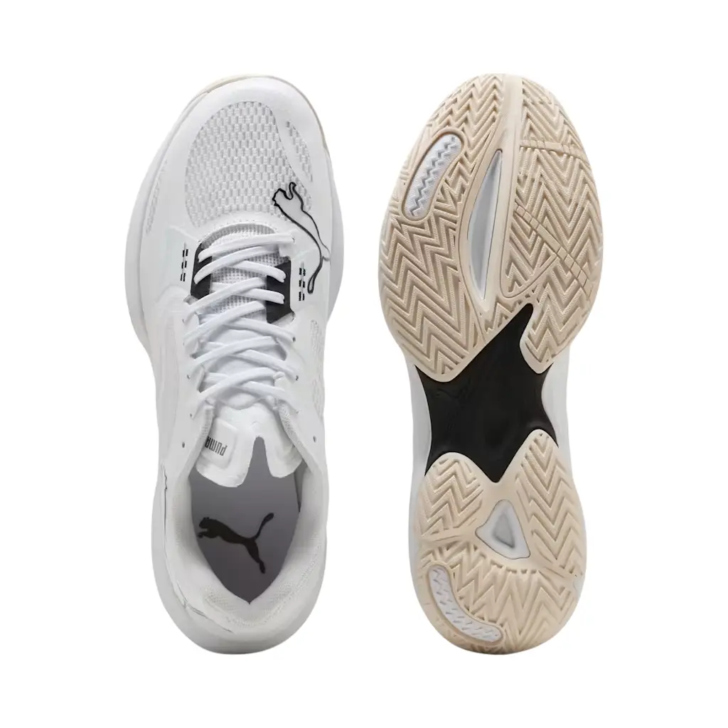 Puma Vantage Turbo 2 Hallenschuhe weiß