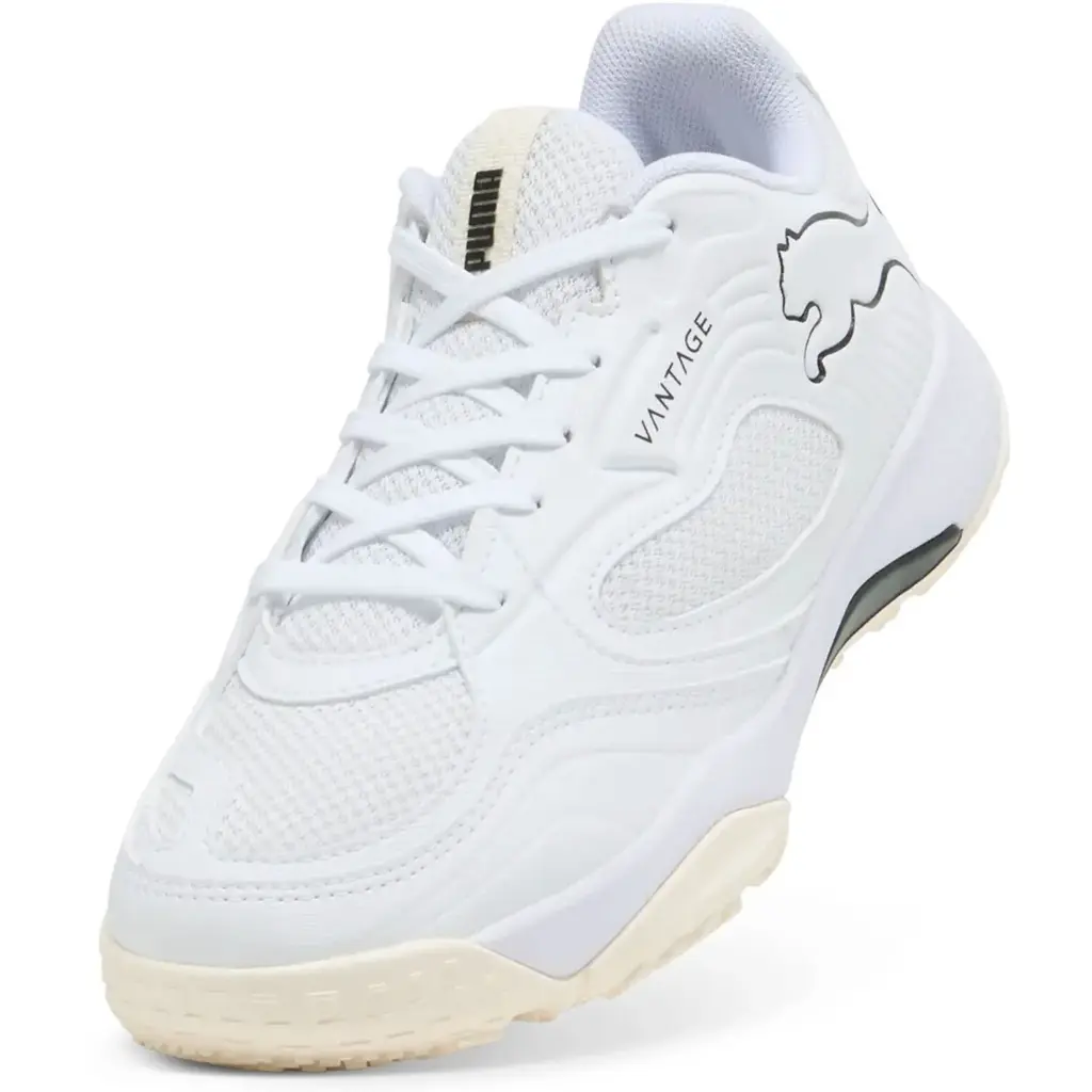 Puma Vantage 2 Jr Hallenschuhe weiß Kinder 