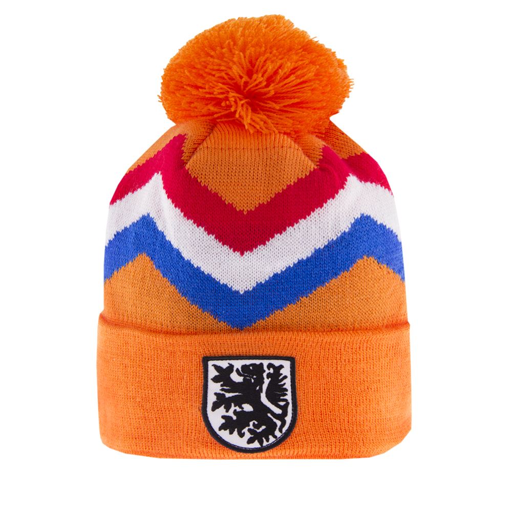 COPA Holland Beanie Fußball Wintermütze orange