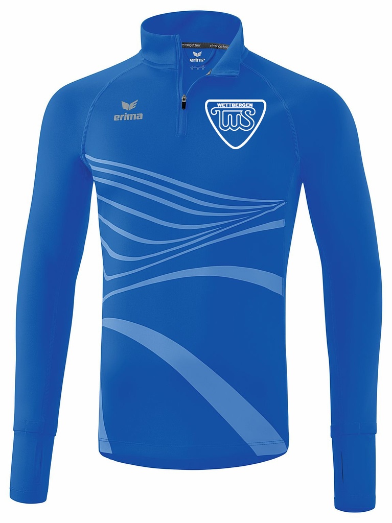 Erima TuS Wettbergen Langarmshirt blau Herren 