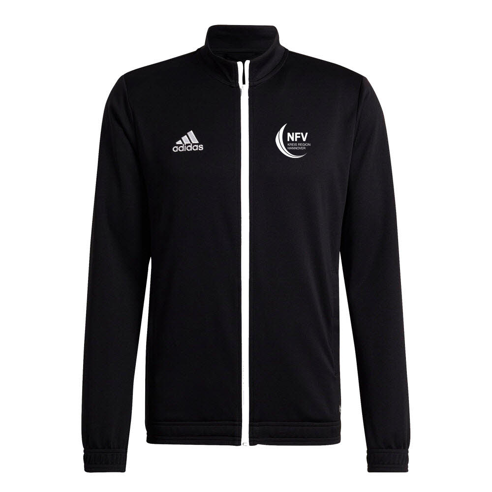 adidas NFV Entrada 22 Trainingsjacke schwarz