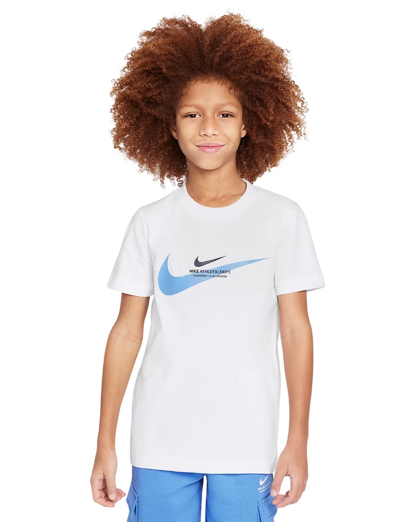 Nike Sportswear Grafik T-Shirt weiß Kinder