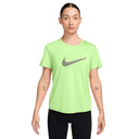 Nike One Swoosh Dri-Fit Laufshirt grün Damen  