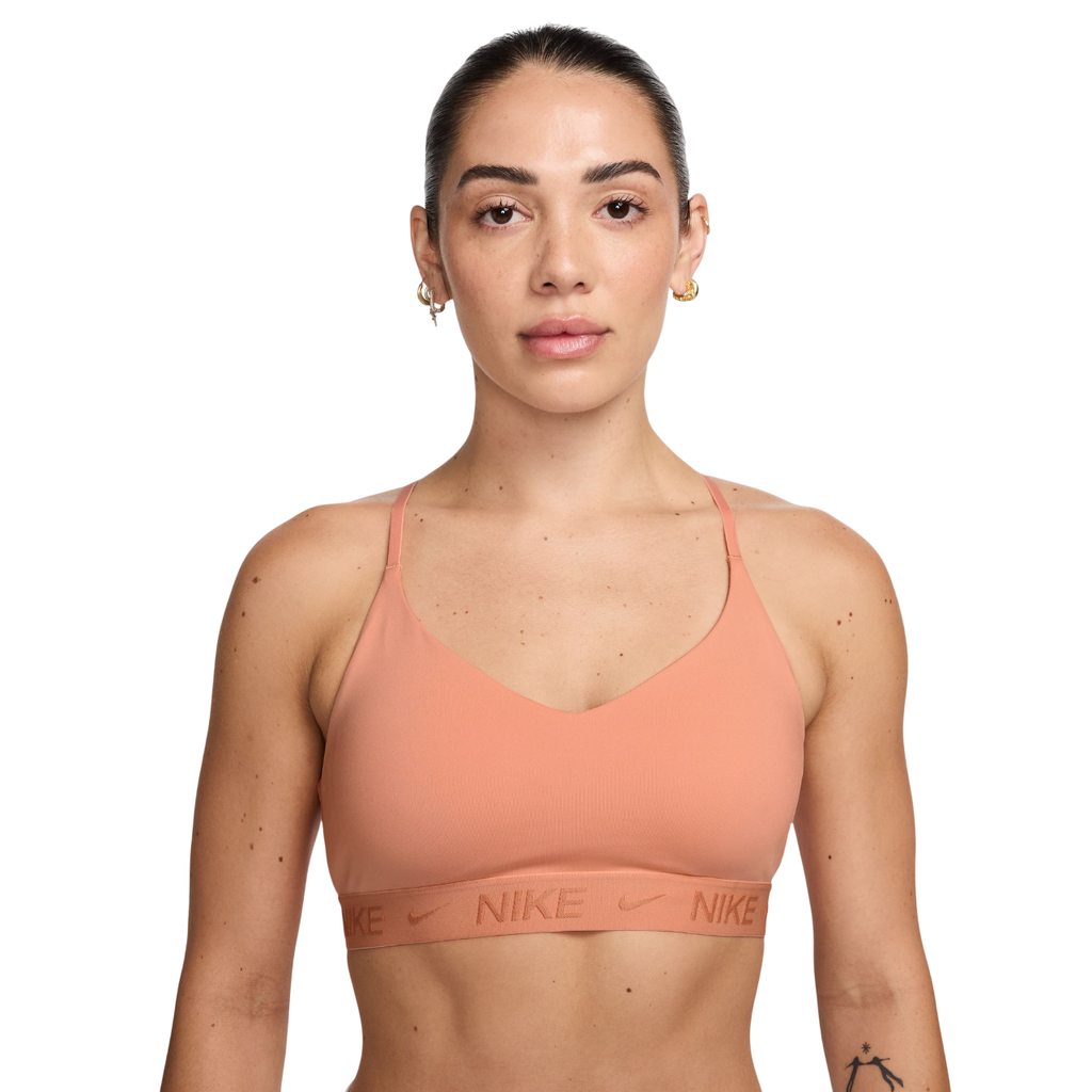 Nike Indy Light Support Sport-BH orange Damen  
