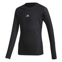 adidas Fußball T-Shirt Langarm schwarz Kinder