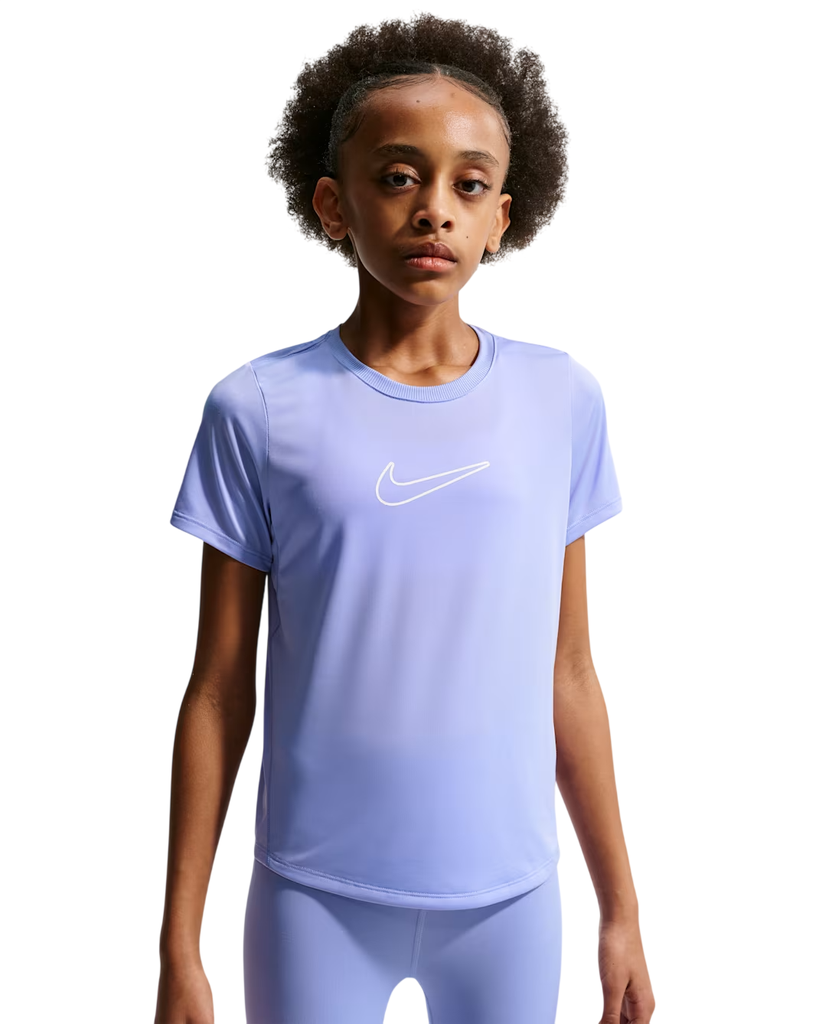 Nike One Tempo Dri-Fit Laufshirt lila Kinder