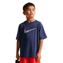 Nike Multi Dri-FIT Kurzarm-Trainingsshirt blau Kinder