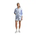 Nike Sportswear Phoenix Fleece Kapuzenjacke blau Damen