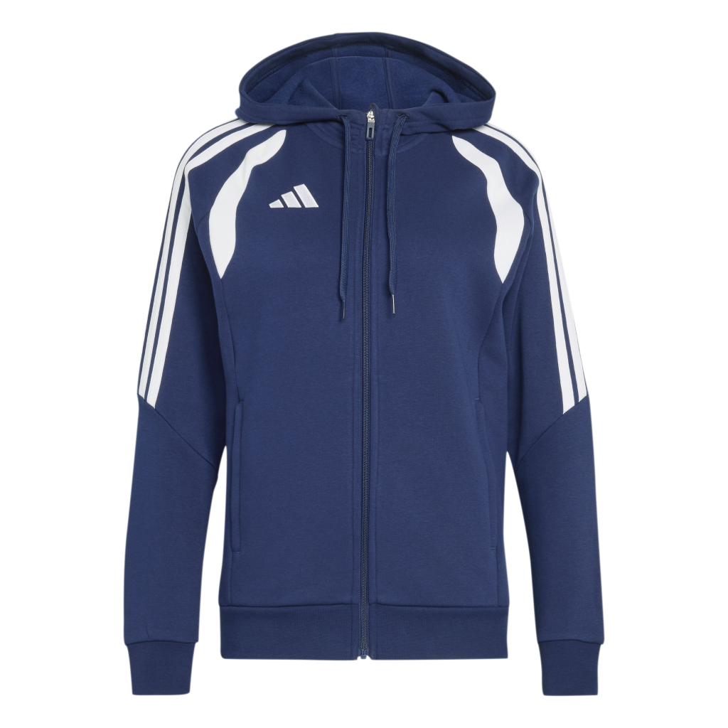 adidas Tiro 26 League Kapuzenjacke blau Damen