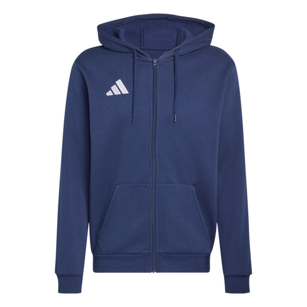adidas Entrada 26 Kapuzenjacke blau 