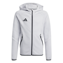 adidas Tiro Travel Sweat Kapuzenjacke grau Kinder 