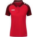 Jako Polo-Shirt Performance rot Damen