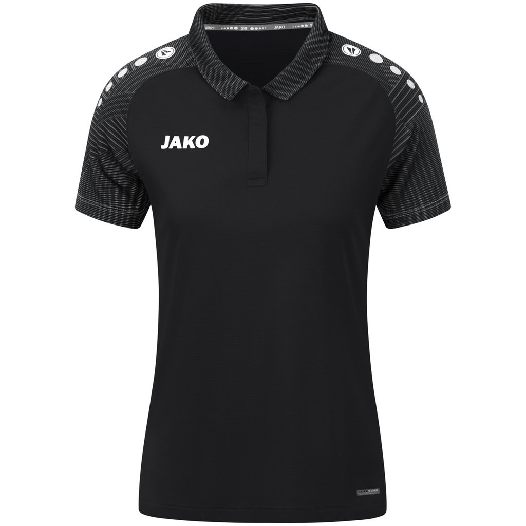 Jako Polo-Shirt Performance schwarz Damen