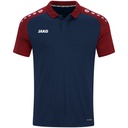 Jako Polo-Shirt Performance dunkelblau-rot Kinder