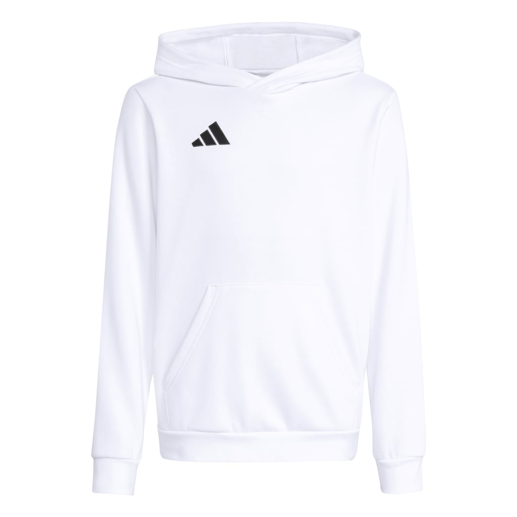  adidas Entrada 26 Kapuzenpullover weiß Kinder