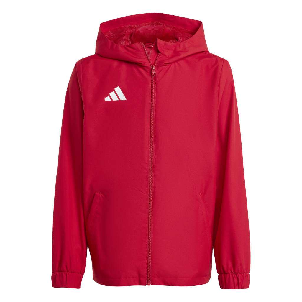 adidas Entrada 26 Allwetterjacke rot Kinder 