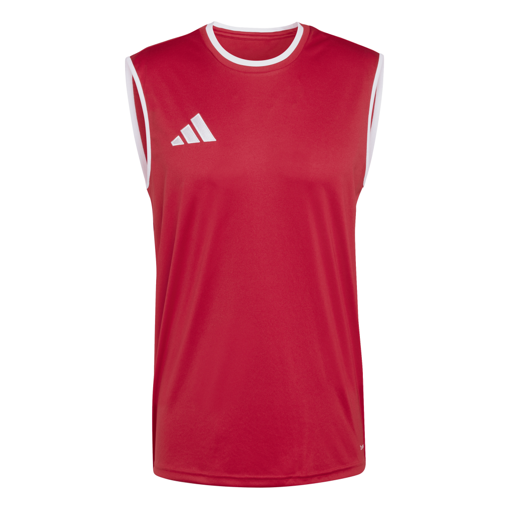 adidas Entrada 26 Trikot Ärmellos rot 
