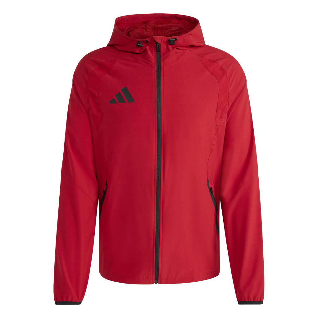 adidas Tiro Travel Windbreaker rot 