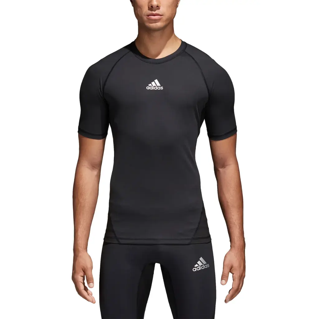 adidas Alphaskin Sport Funktionsshirt schwarz
