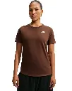 Nike Sportswear Club Essential T-Shirt braun Damen  