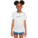 Nike One Tempo Dri-Fit Laufshirt weiß Kinder  