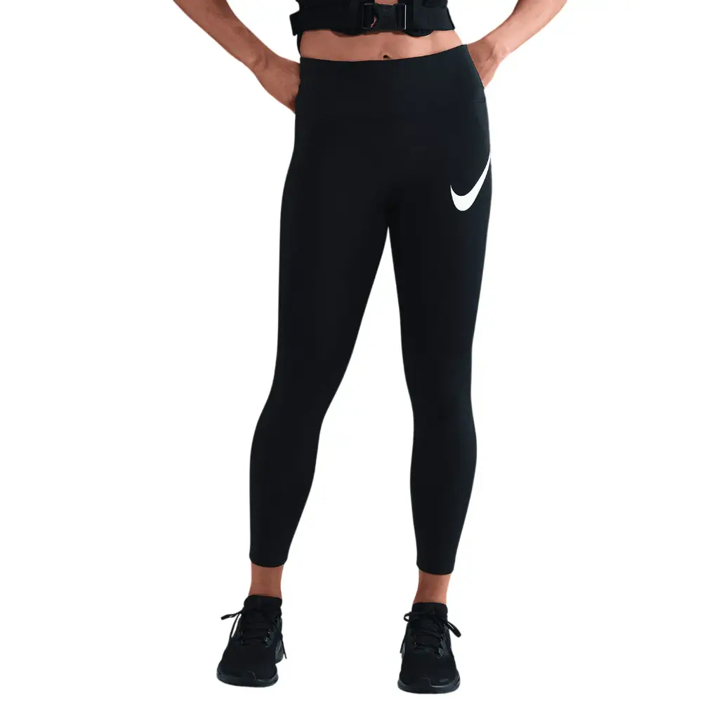 Nike Dri-Fit Tempo 7/8 Lauf-Leggings Damen schwarz