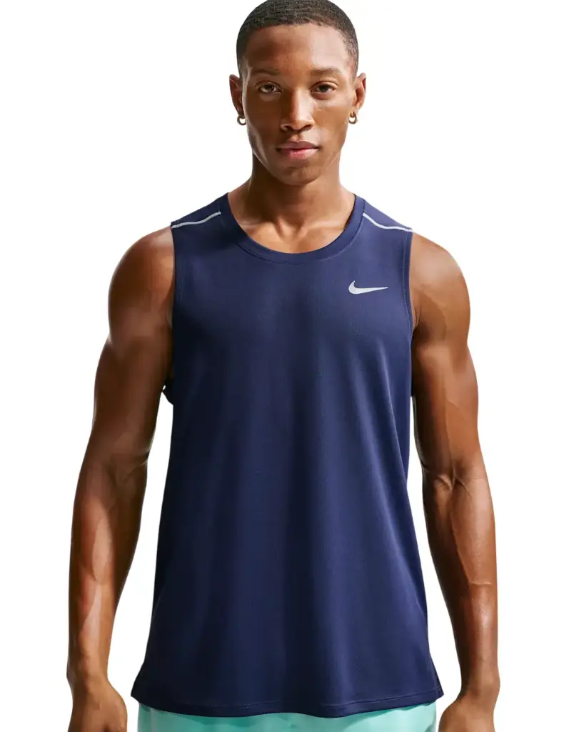 Nike Miler Dri-FIT-Lauf-Tanktop blau