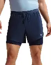 Nike Stride Dri-FIT Hybrid-Laufshorts blau