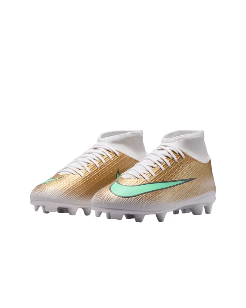 Nike Jr. Mercurial Superfly 11 Academy „Kylian Mbappé“ MG Fußballschuhe goldfarben Kinder