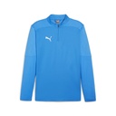 Puma teamFINAL Training 1/4 Zip Sweatshirt blau