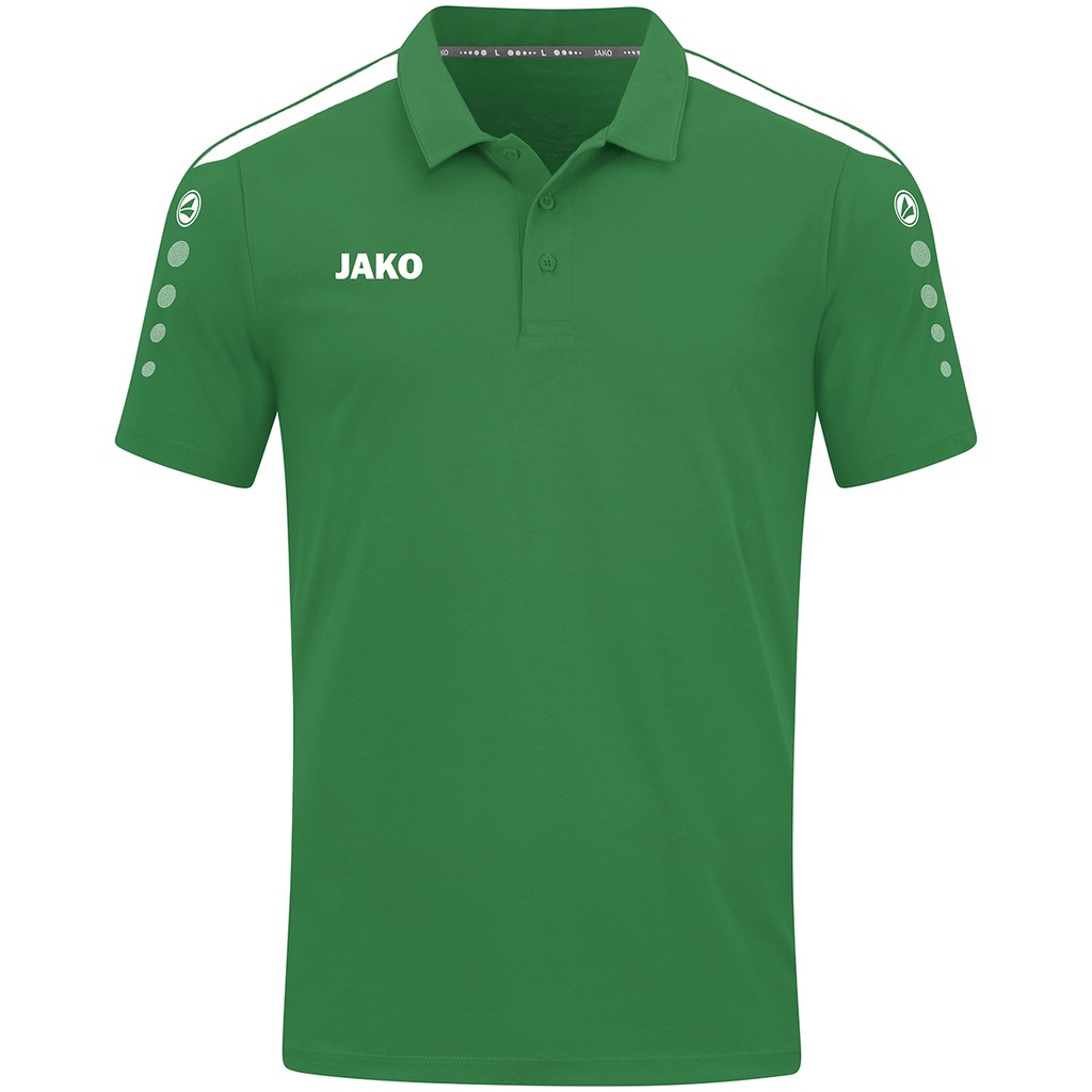 Jako Power Polo-Shirt grün Kinder