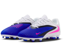Nike Phantom 6 Low Club FG/MG Fußballschuhe blau Kinder