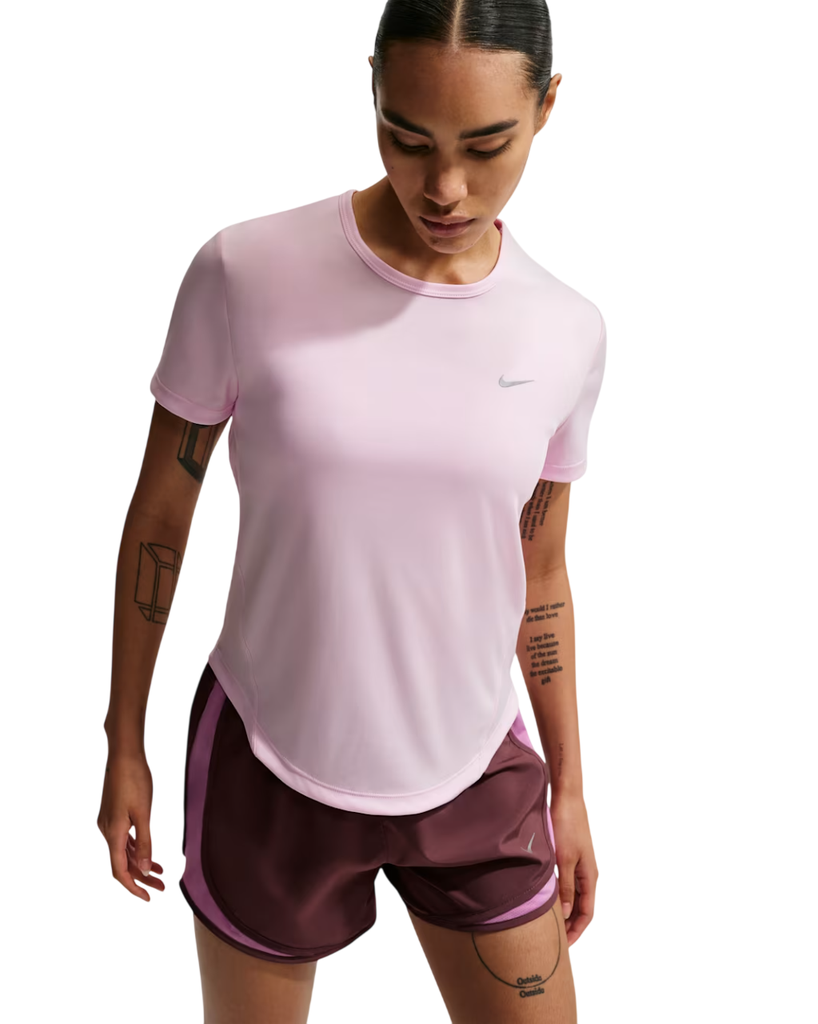 Nike Tempo Dri-Fit Laufshirt rosa Damen  