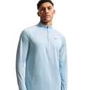 Nike Dri-FIT Stride Lauf Zip-Top blau
