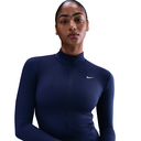 Nike One Fitted Dri-FIT Jacke blau Damen