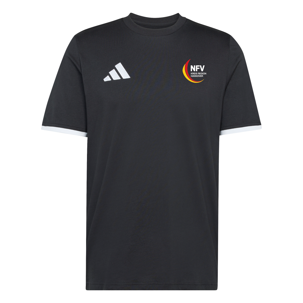 adidas NFV Entrada 26 T-Shirt schwarz