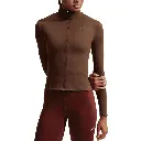 Nike One Fitted Dri-FIT Jacke braun Damen