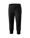 Erima 3/4 Hose schwarz Damen