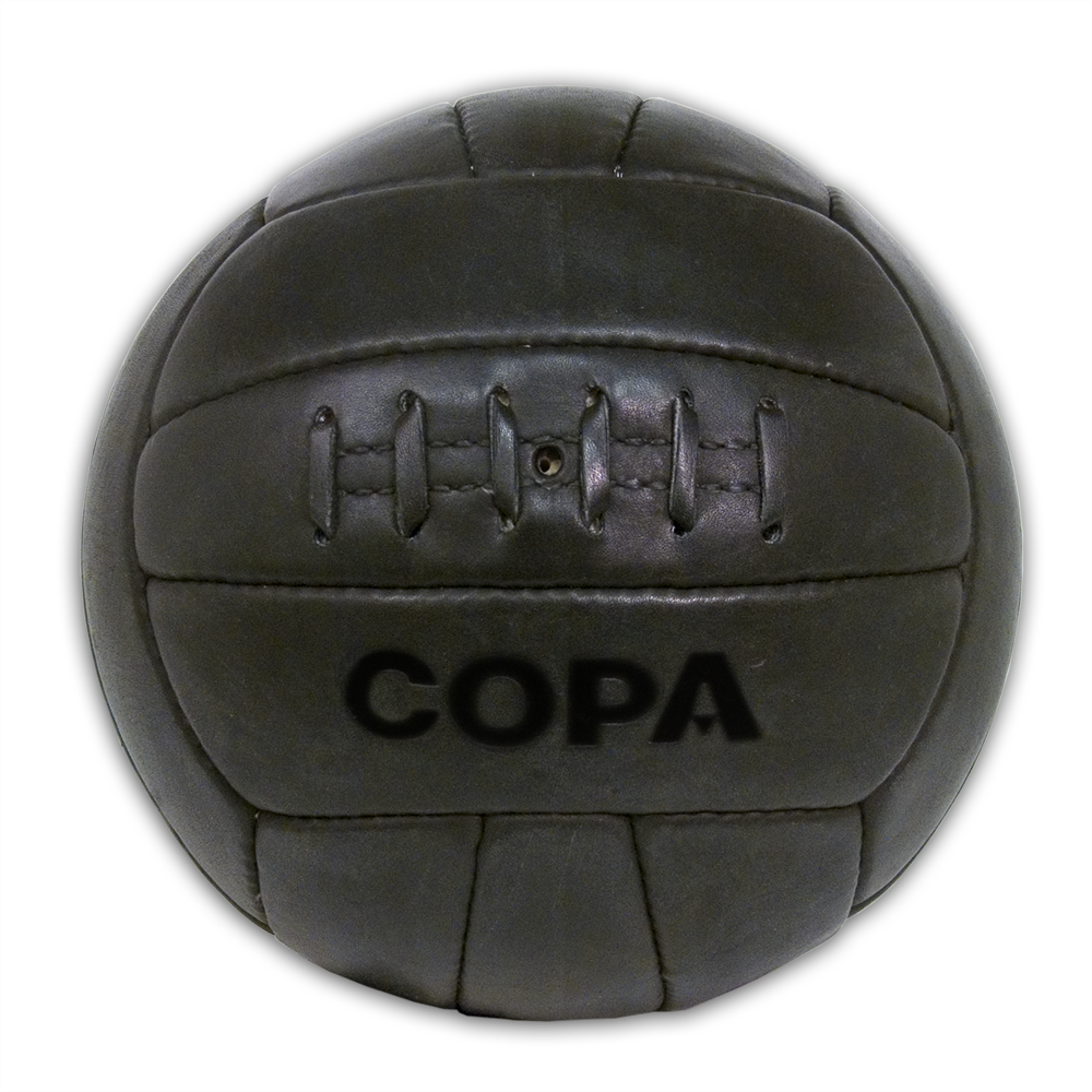 COPA Lederball 50er Jahre Retro Fußball schwarz