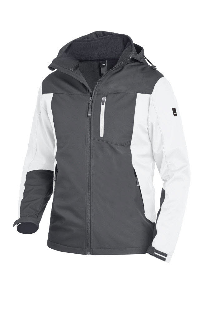 FHB JANNIK Softshelljacke weiß